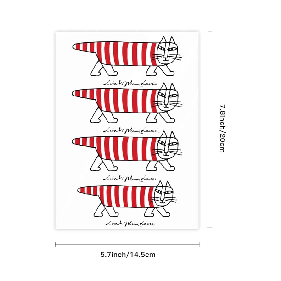 Amazon.co.jp: リサ ラーソン 1枚 クリスタルステッカー